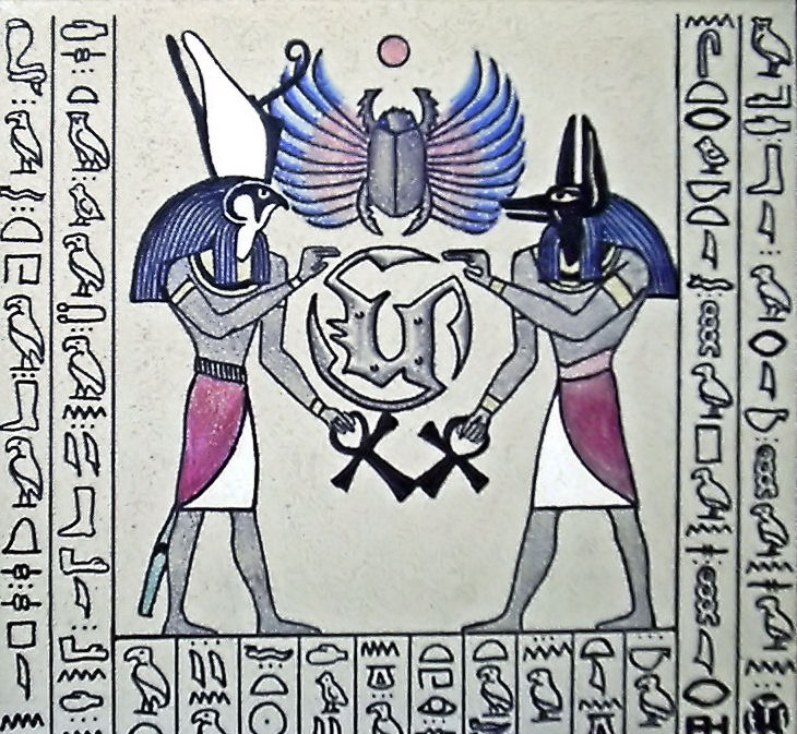 Horus és Anubis Egyiptom 2 talán legnagyobb istene